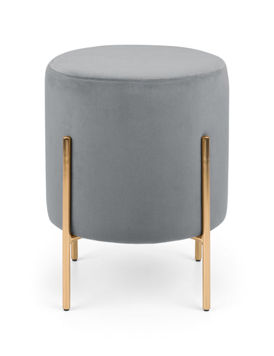 Harrogate Stool - Grey – Julian Bowen, view 2