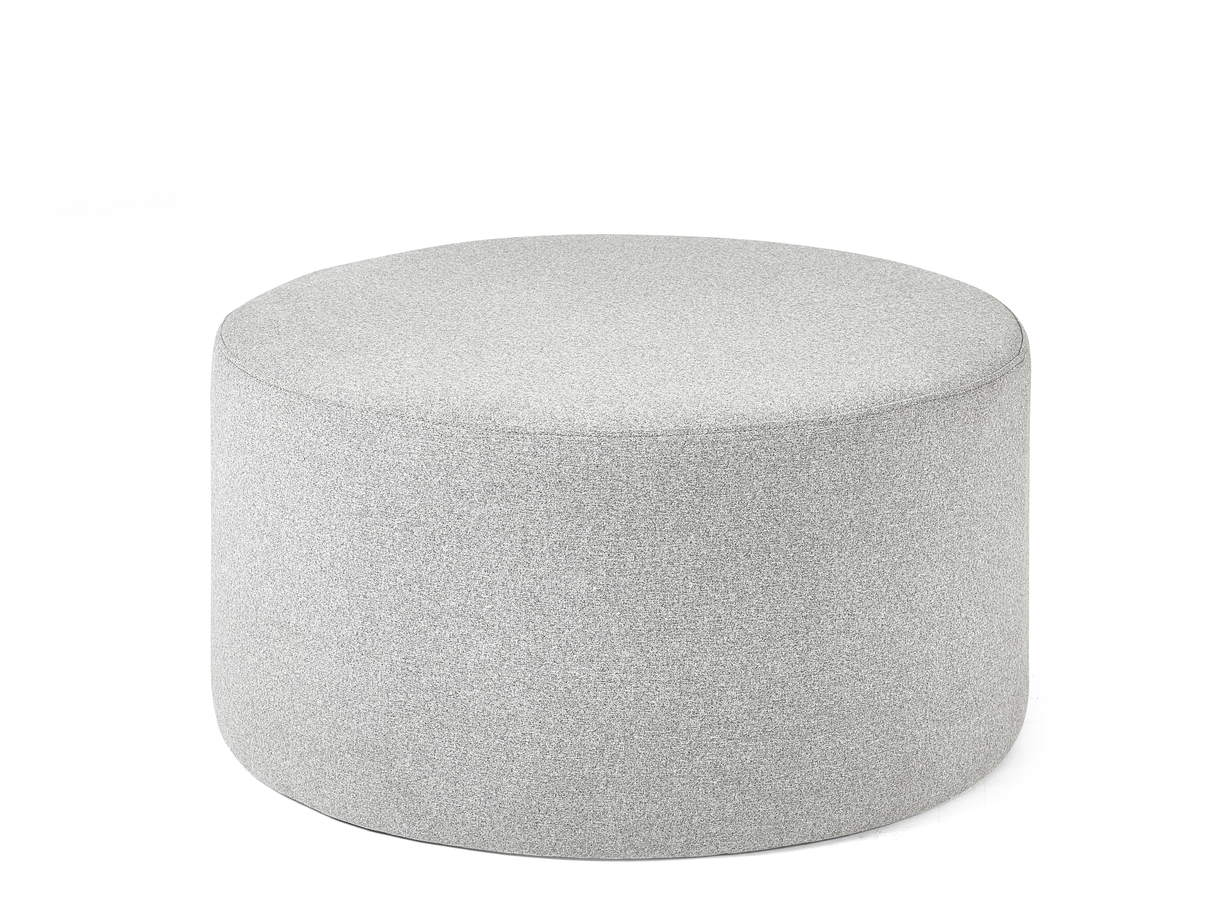 Seattle Footstool - Grey – Julian Bowen
