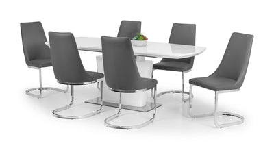 Como Cantilever Dining Chairs (Set Of 2) – Julian Bowen, view 3