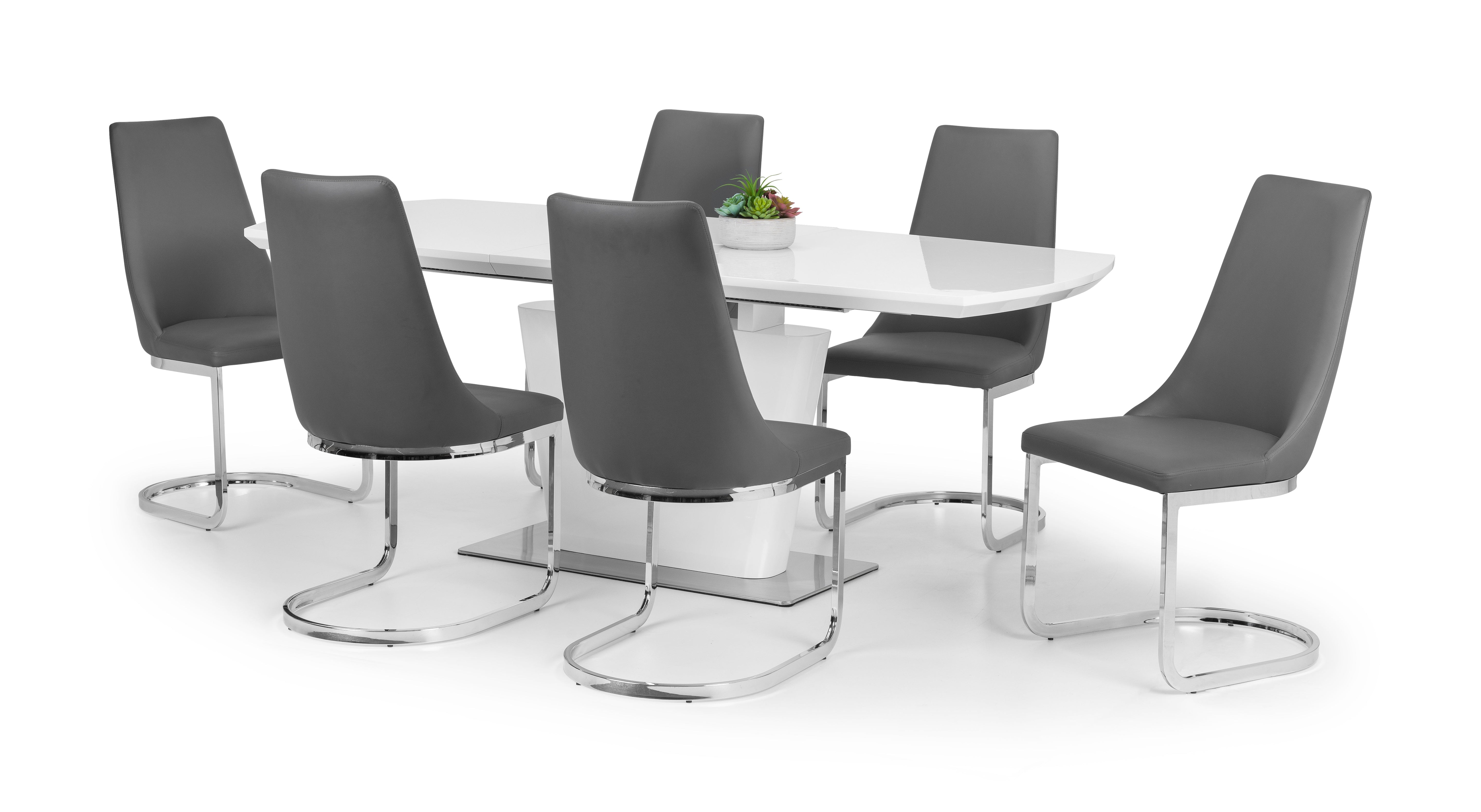 Como Cantilever Dining Chairs (Set Of 2) – Julian Bowen, view 3