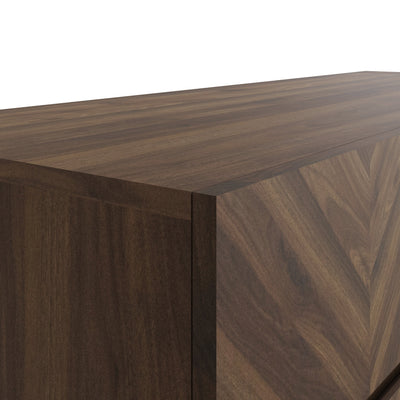 Catania Large Sideboard Royal Walnut – GFW, view 8