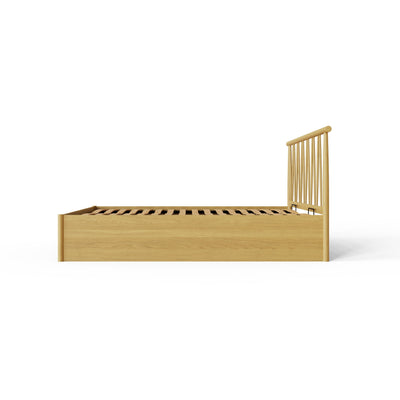 Fusum Spindle Ottoman Bed - Oak – GFW, view 25