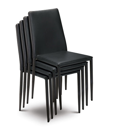 Jazz Chairs in Black (Set Of 4) – Julian Bowen, view 3