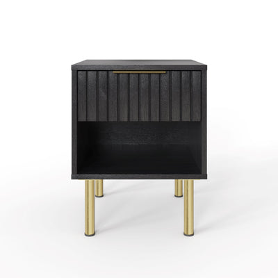 Nervata Lamp Table Black – GFW