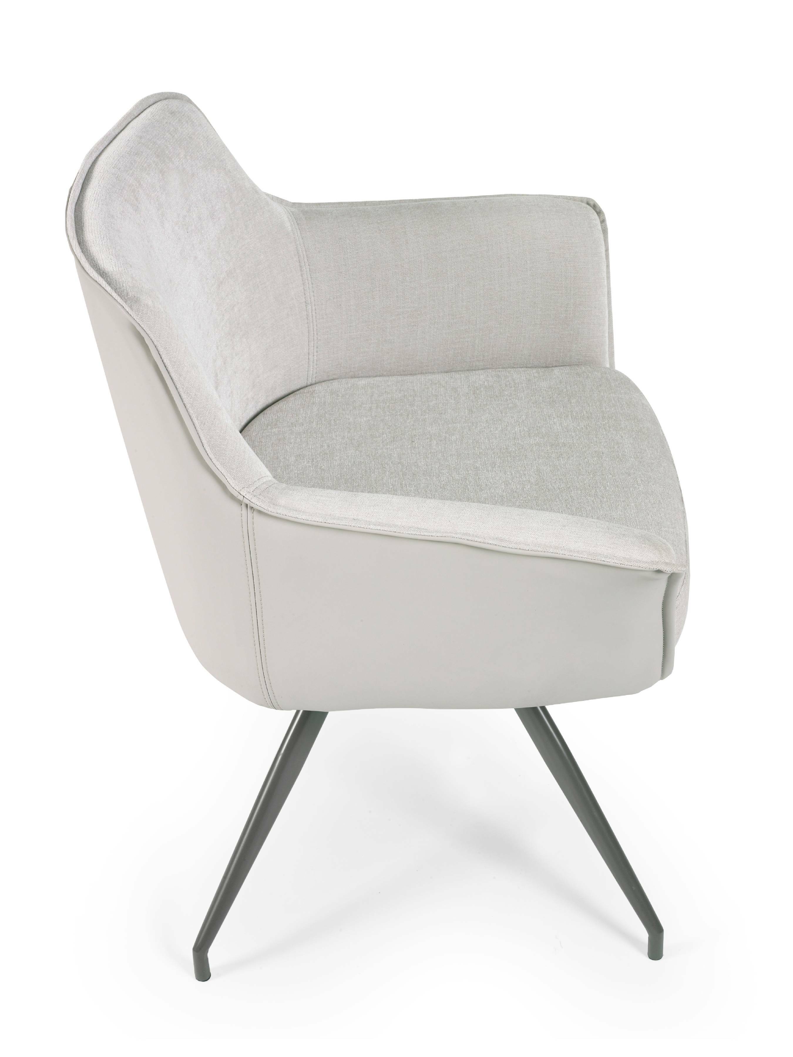 Noah Ivory Fabric Dining Chair – Julian Bowen, view 4