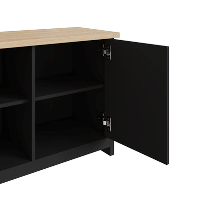 Lancaster Shoe Storage Black – GFW, view 7