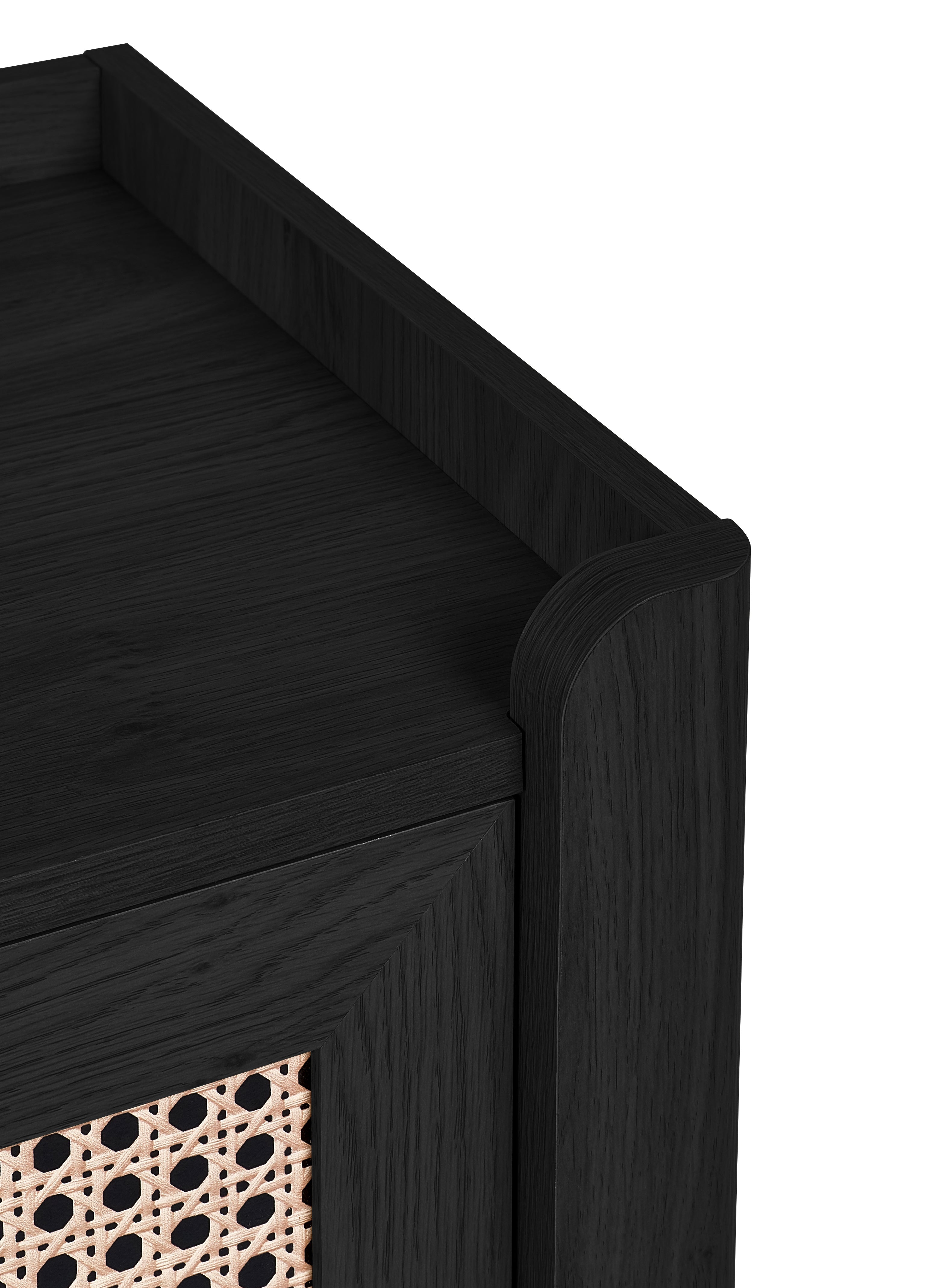 Sydney 3 Drawer Chest - Black Ash – Julian Bowen, view 7
