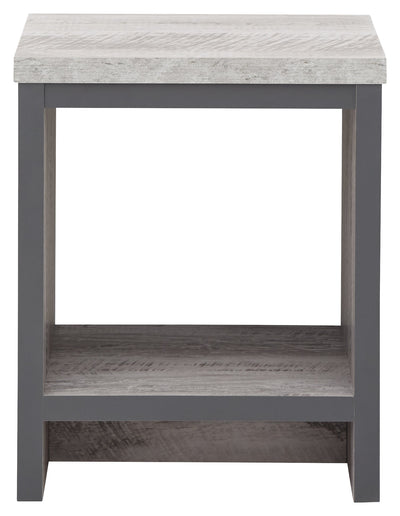 Boston Simple Lamp Table Grey – GFW, view 7