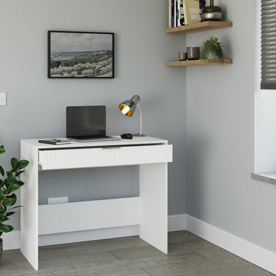 Rankin Dressing Table Desk – White