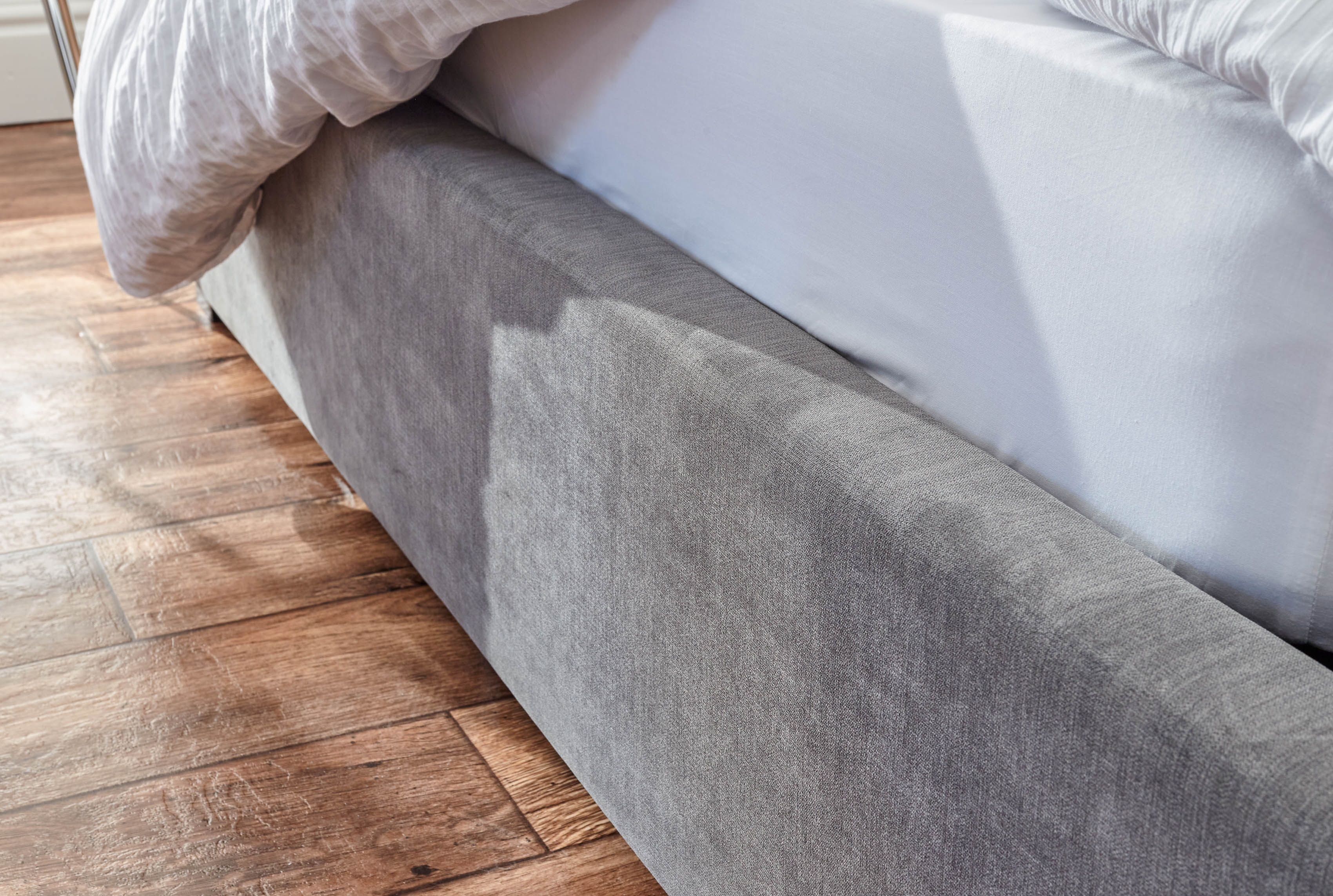 Dakota 135cm Ottoman Bed With Solid Base Grace – Pewter