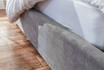 Dakota Ottoman Bed With Solid Base Grace Pewter – GFW, view 11