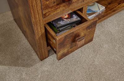 Jakarta 2 Drawer TV Unit Mango – GFW, view 5