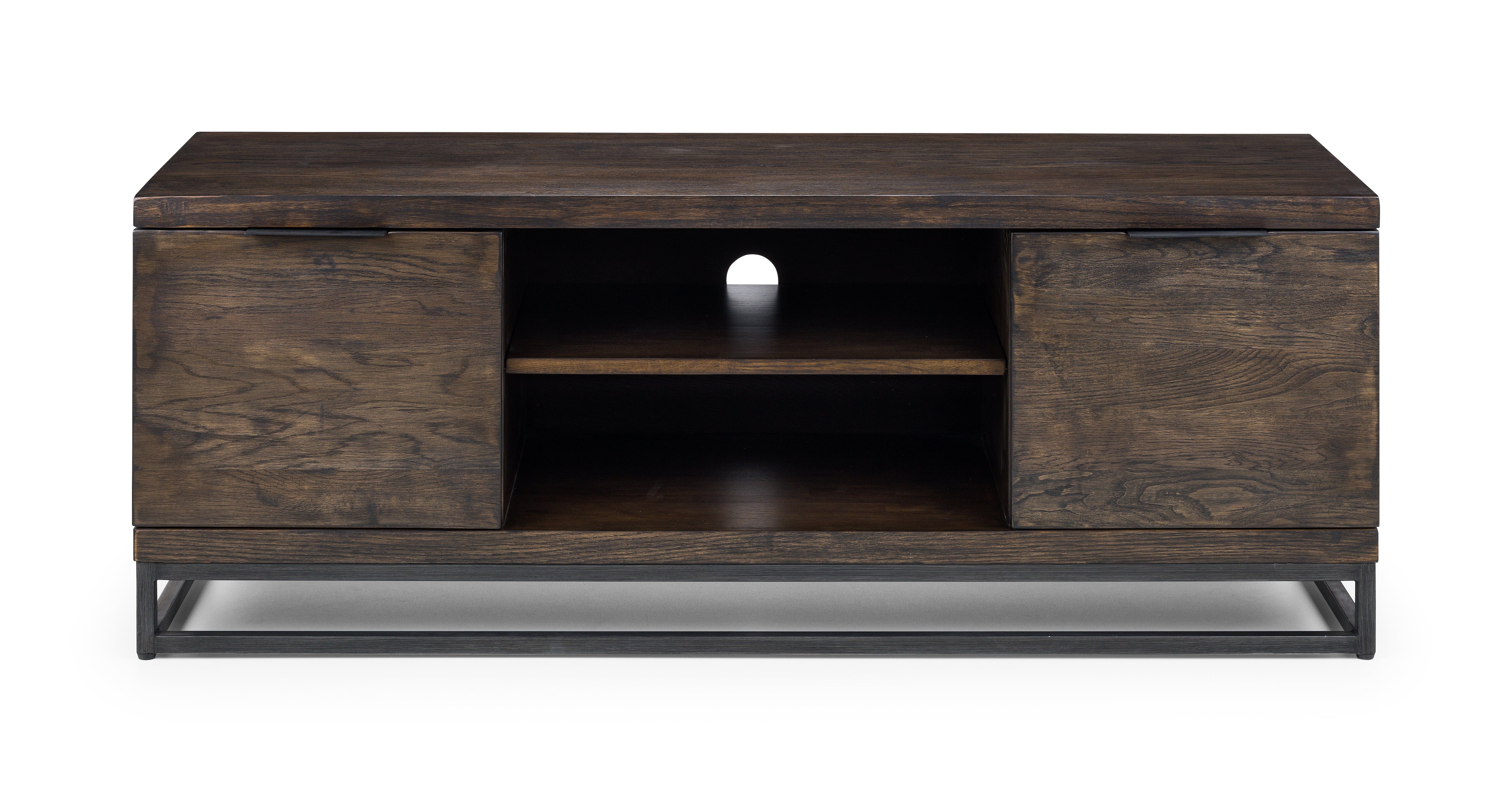 Brooklyn TV Unit - Dark Oak – Julian Bowen, view 3