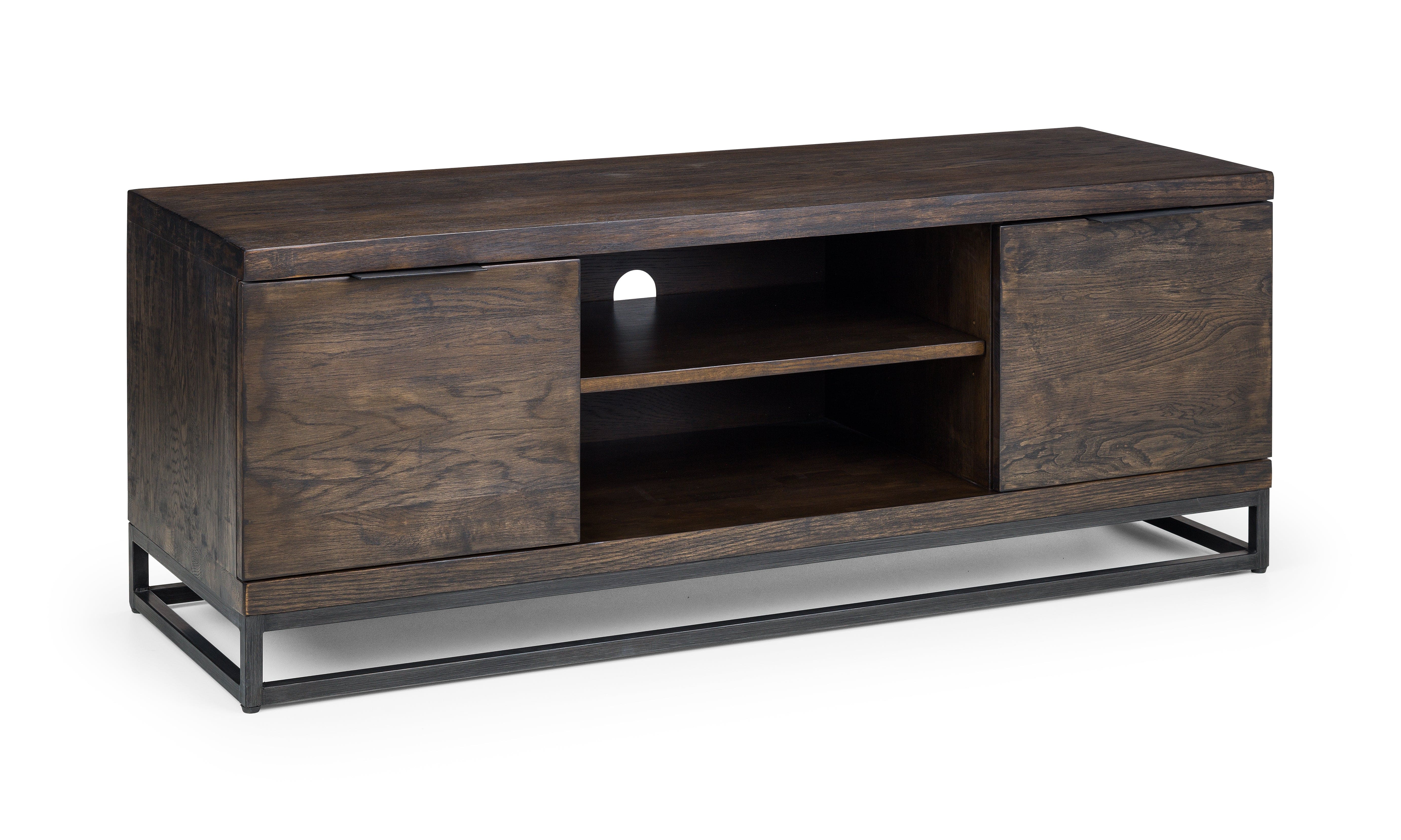 Brooklyn TV Unit - Dark Oak – Julian Bowen