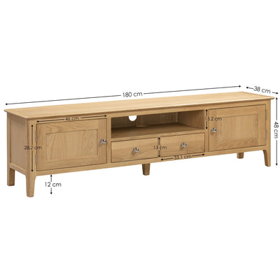 Cotswold Widescreen TV Unit – Julian Bowen, view 3