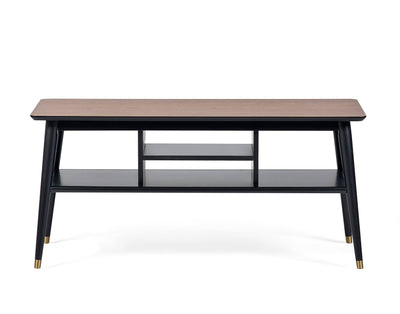 Findlay Media Unit - Walnut & Black – Julian Bowen, view 2