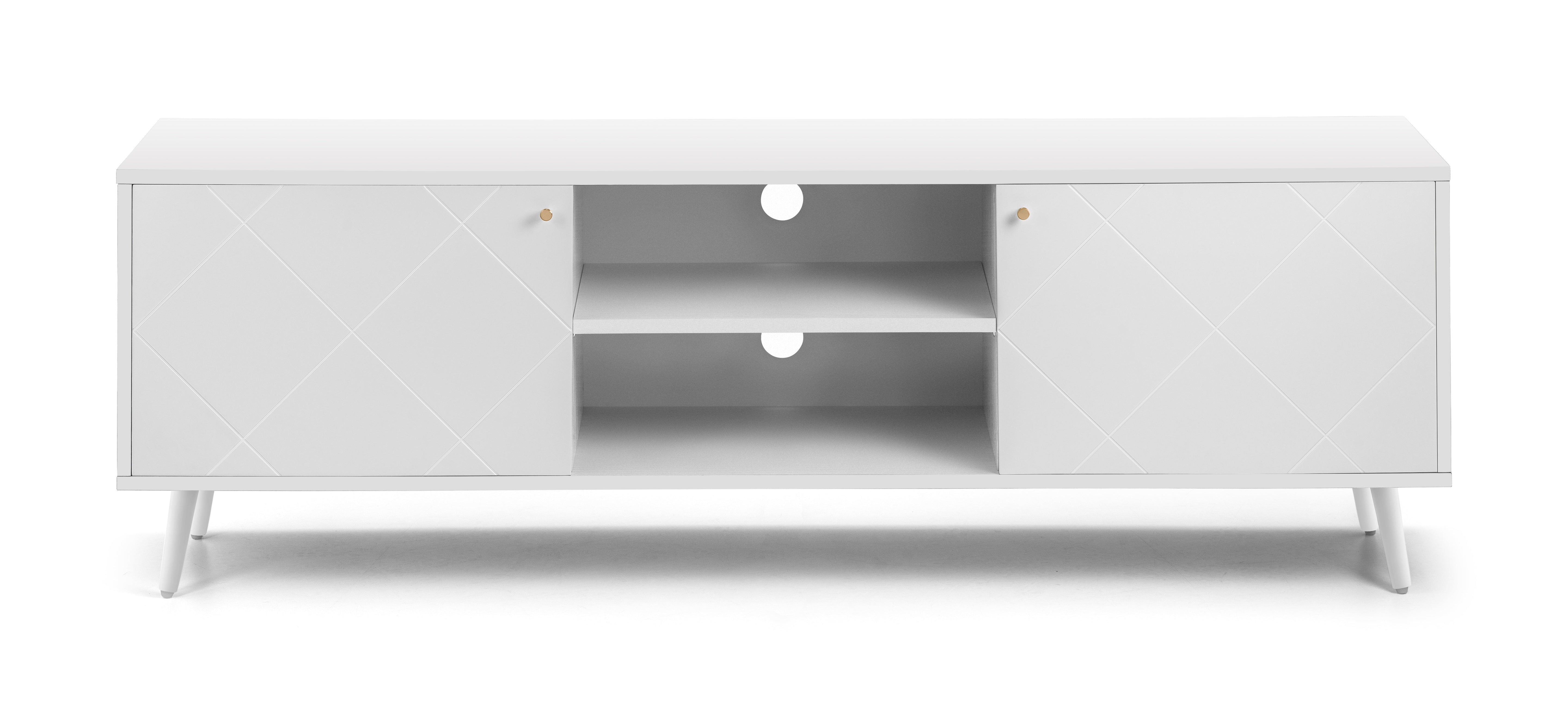 Moritz Tv Unit - White – Julian Bowen, view 3