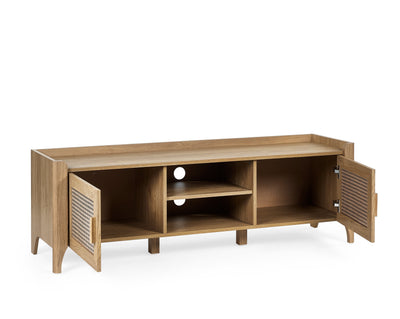 Sydney Media Unit - Rattan Effect – Julian Bowen, view 3