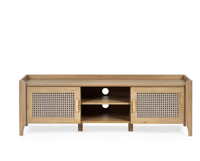 Sydney Media Unit - Rattan Effect – Julian Bowen, view 2