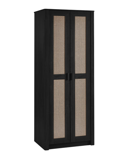 Sydney 2 Door Wardrobe - Black Ash – Julian Bowen