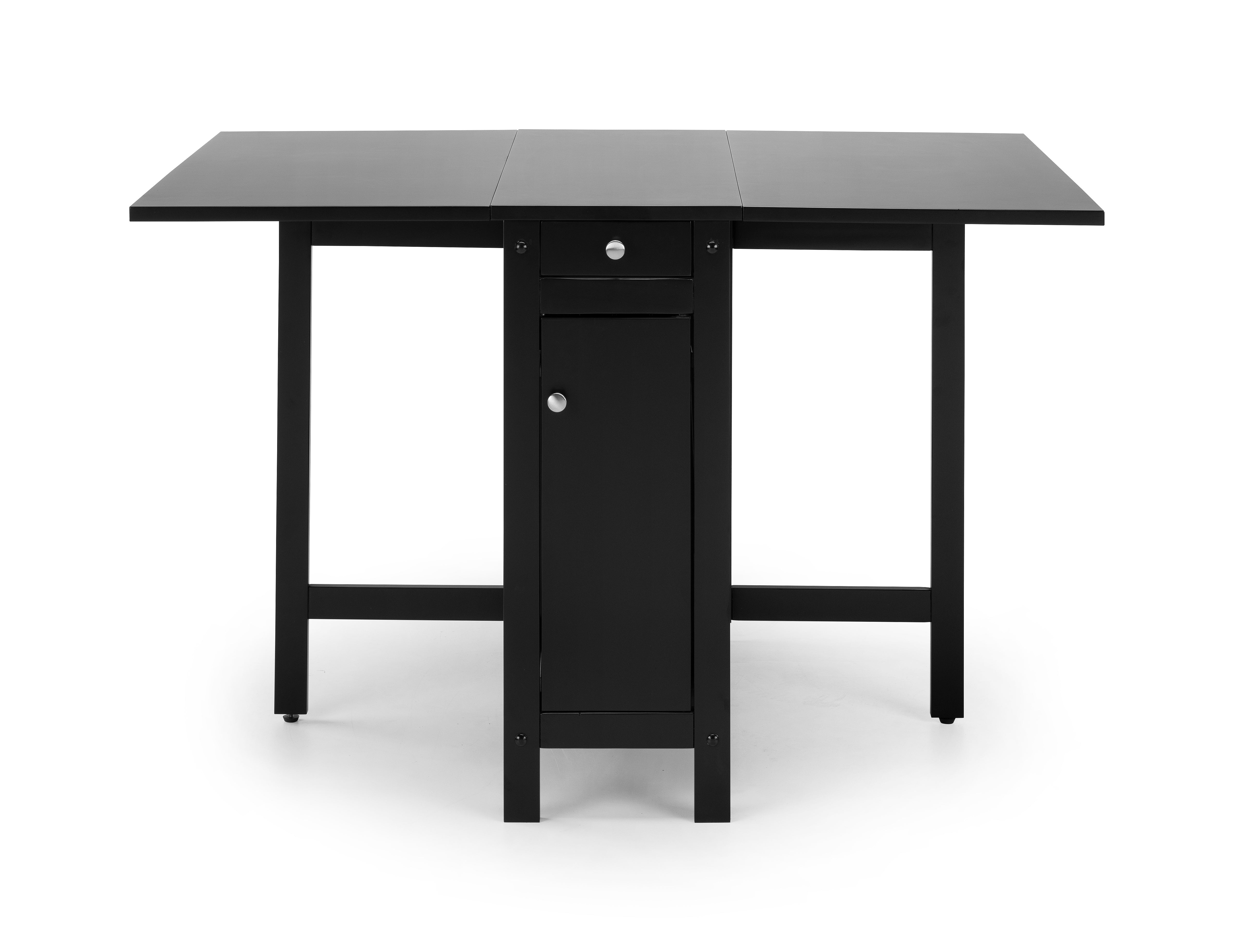 Savoy Dining Set - Black – Julian Bowen, view 5