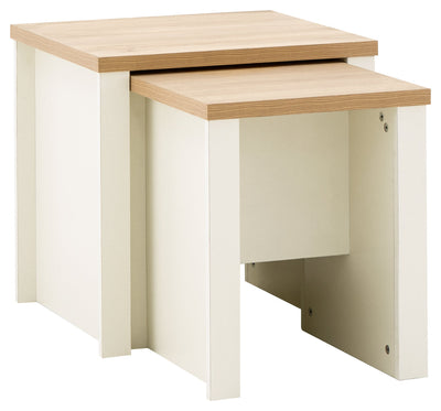 Lancaster Nesting Tables Cream – GFW, view 7