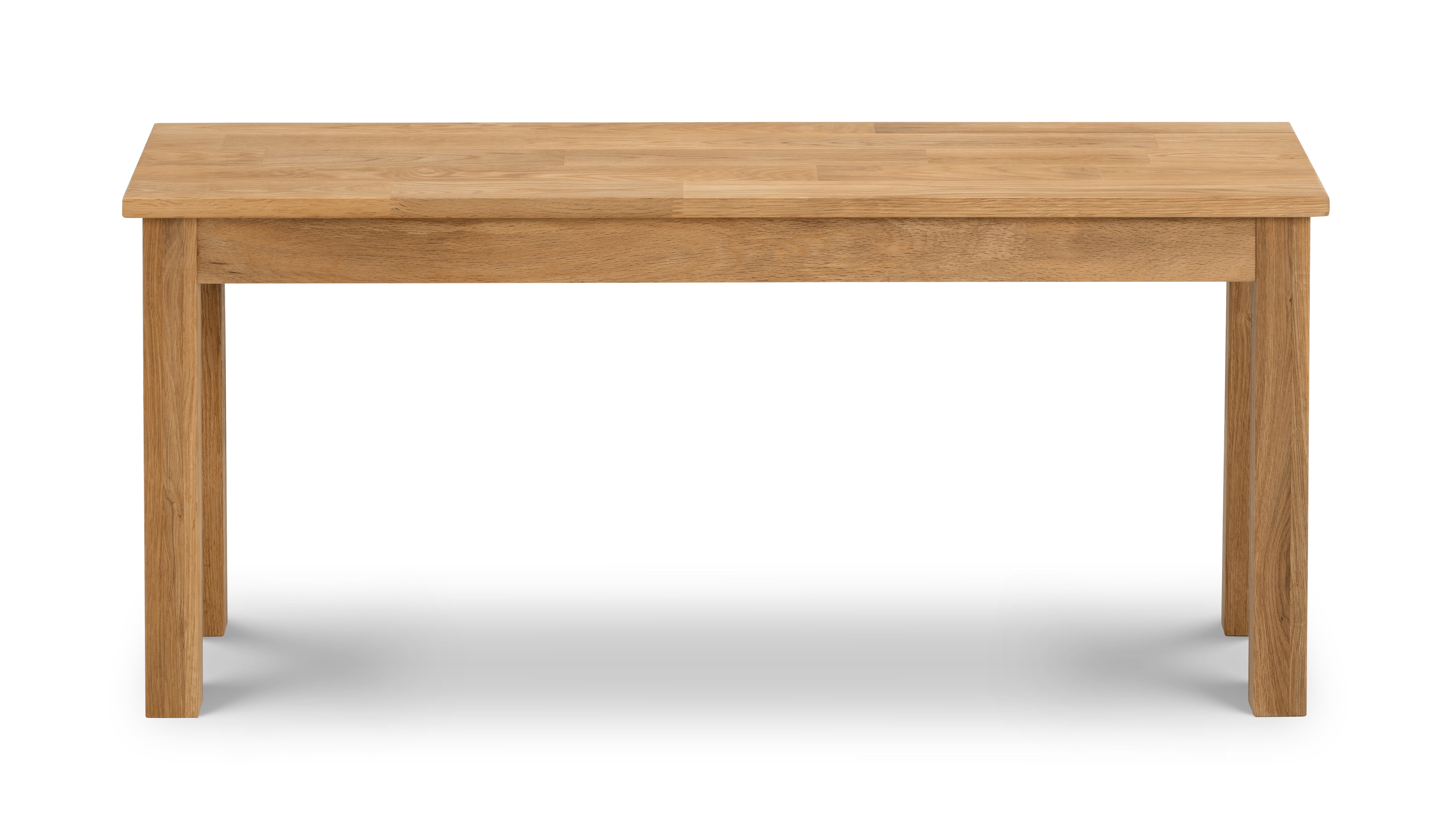 Coxmoor Oak Rectangular Table and 2 Oak Coxmoor Benches