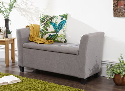 Verona Window Seat Grey Fabric – GFW
