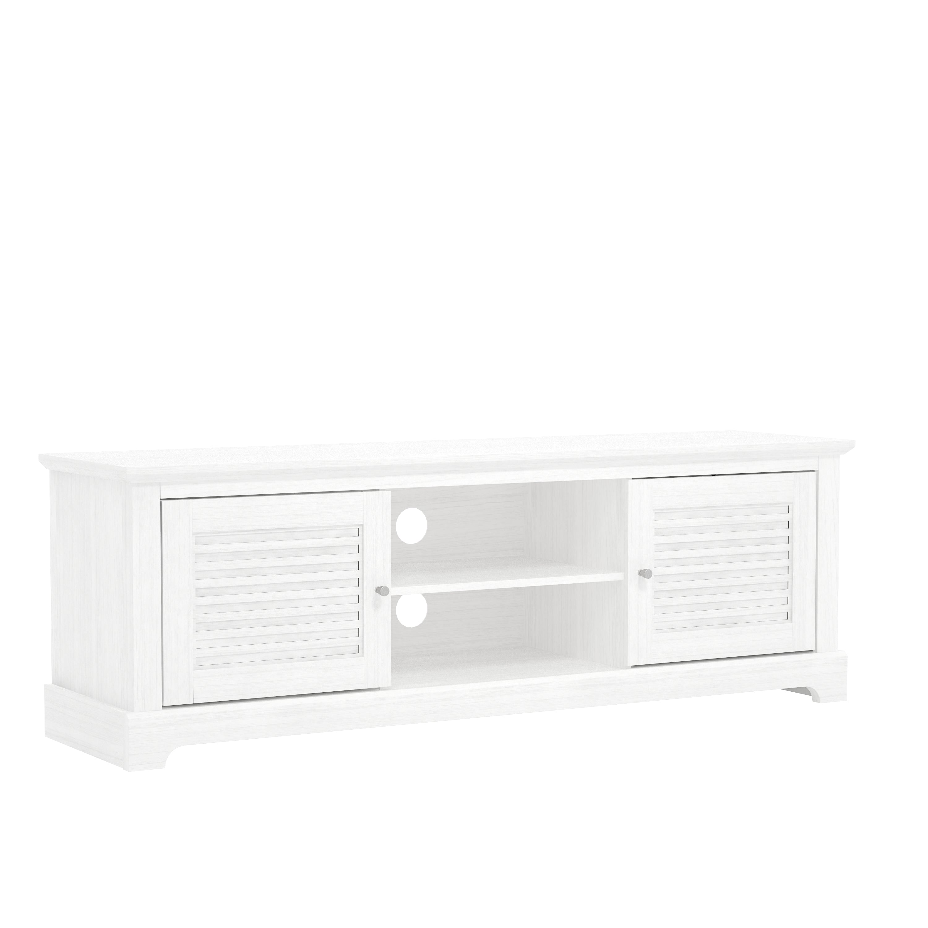 Salcombe TV Unit White – GFW, view 4