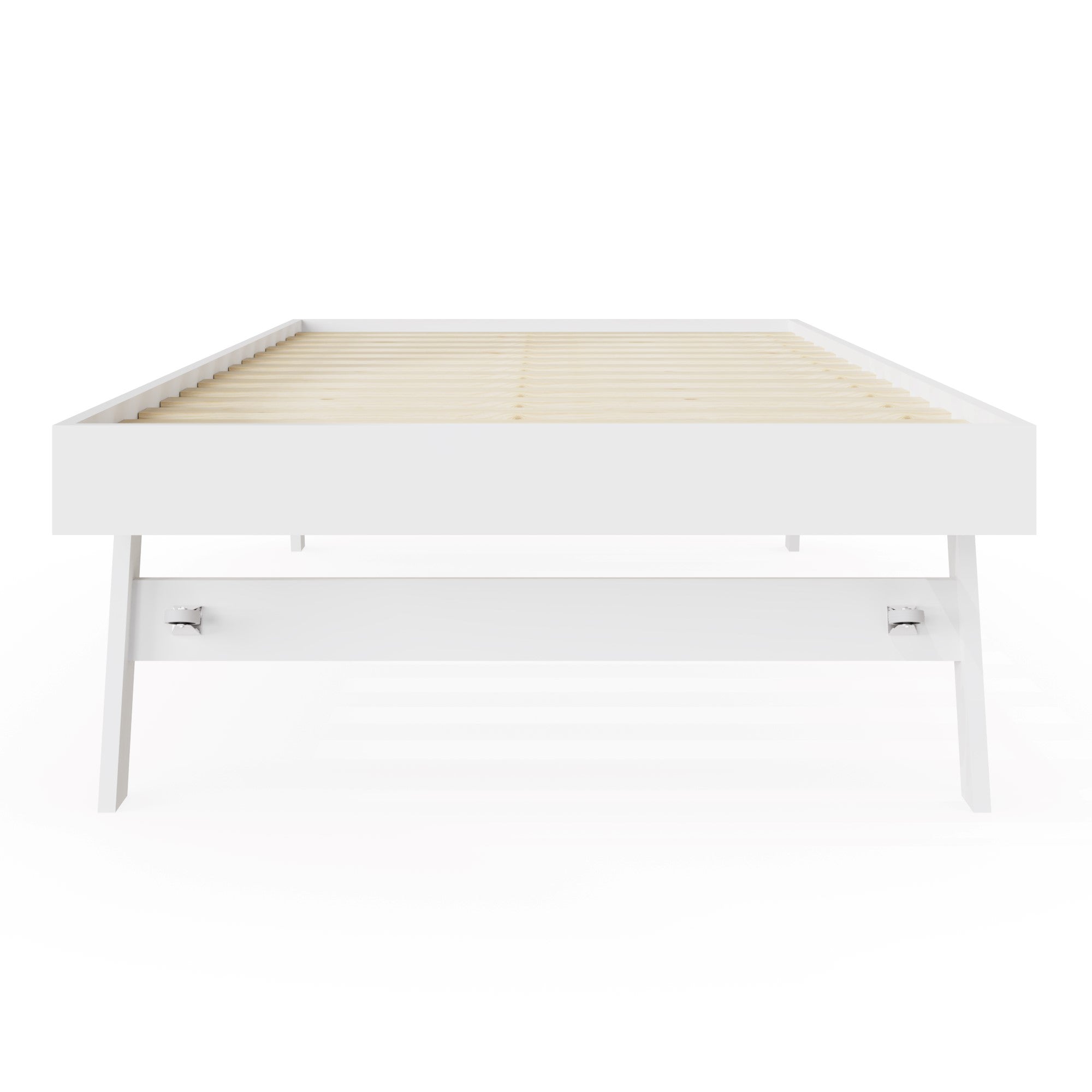 Madrid Wooden Trundle Only White – GFW, view 5