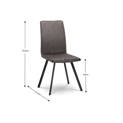 Staten Table and 4 Monroe Chairs