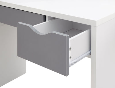 Elizabeth Dressing Table Set – White & Grey