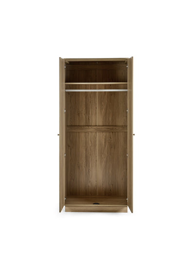 Ingrid 2 Door Wardrobe Oak – Julian Bowen, view 5