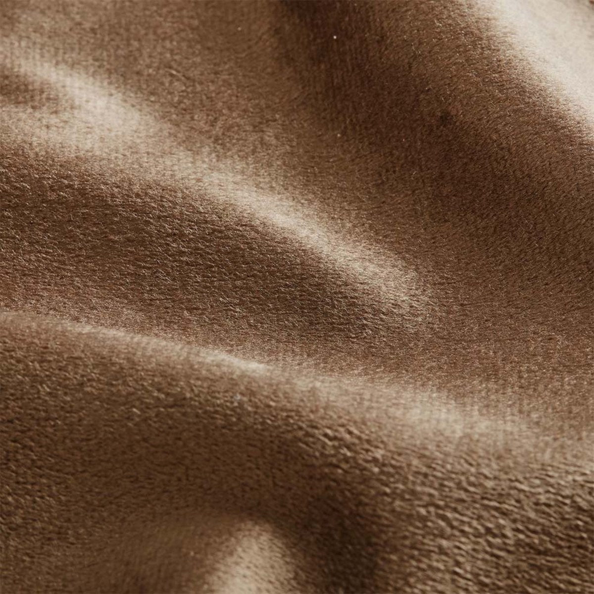 Plush Velvet Mocca fabric swatch