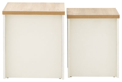 Lancaster Nesting Tables Cream – GFW, view 11