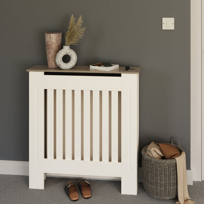 Longslow Radiator Cover Small White – GFW, view 2