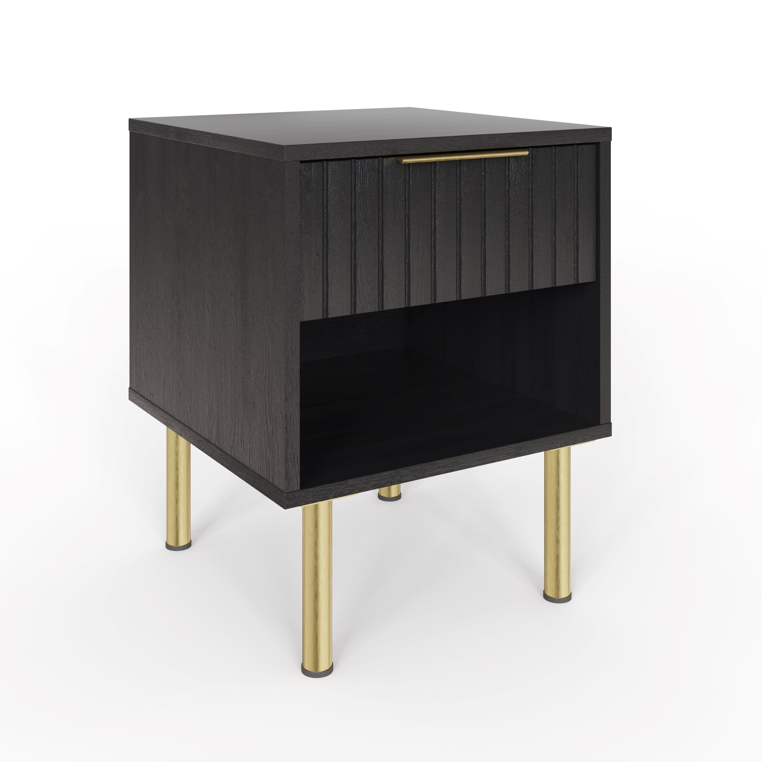 Nervata Lamp Table Black – GFW, view 4