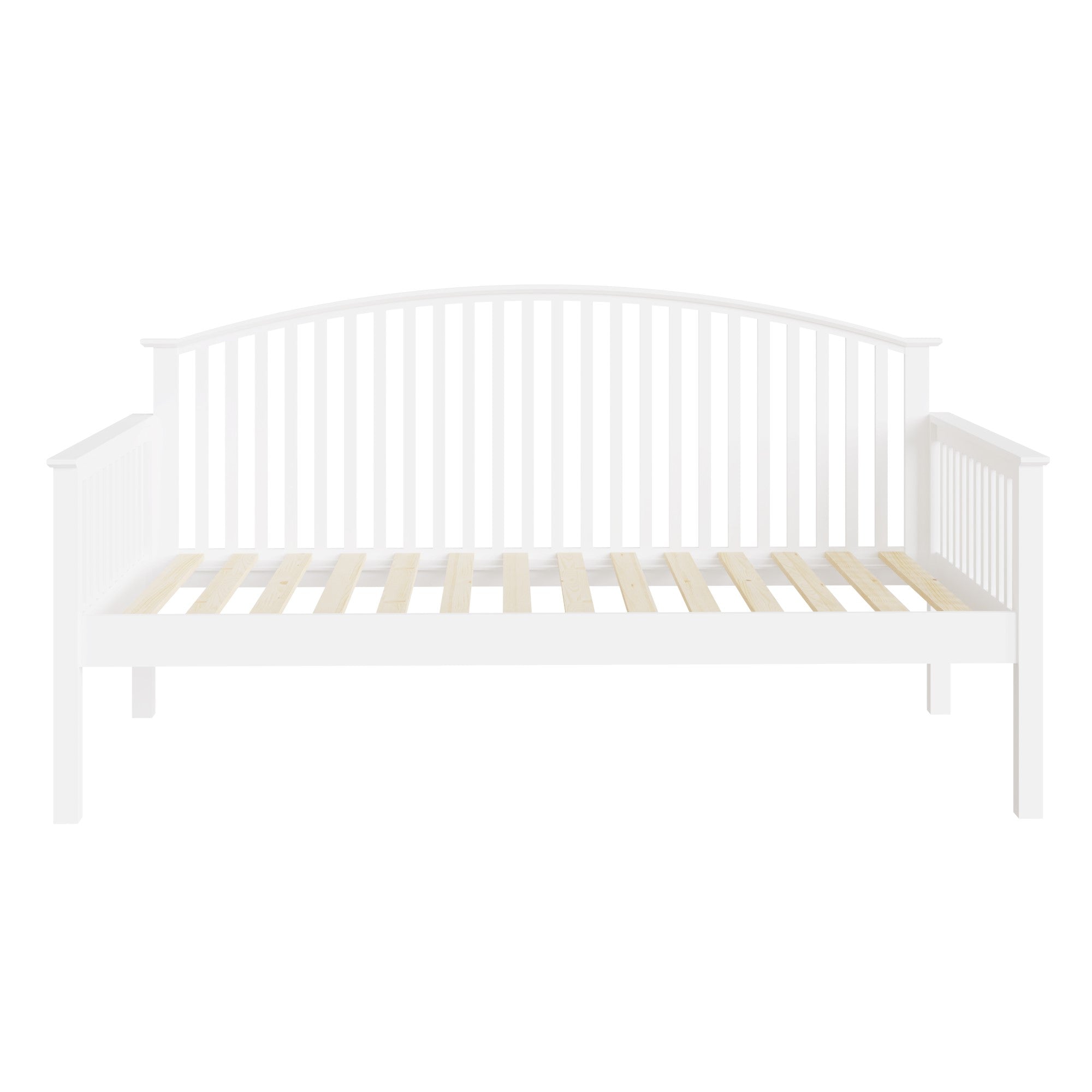 Madrid Wooden Day Bed White – GFW