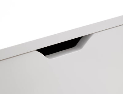Nyborg 2+2 Drawer Chest – White