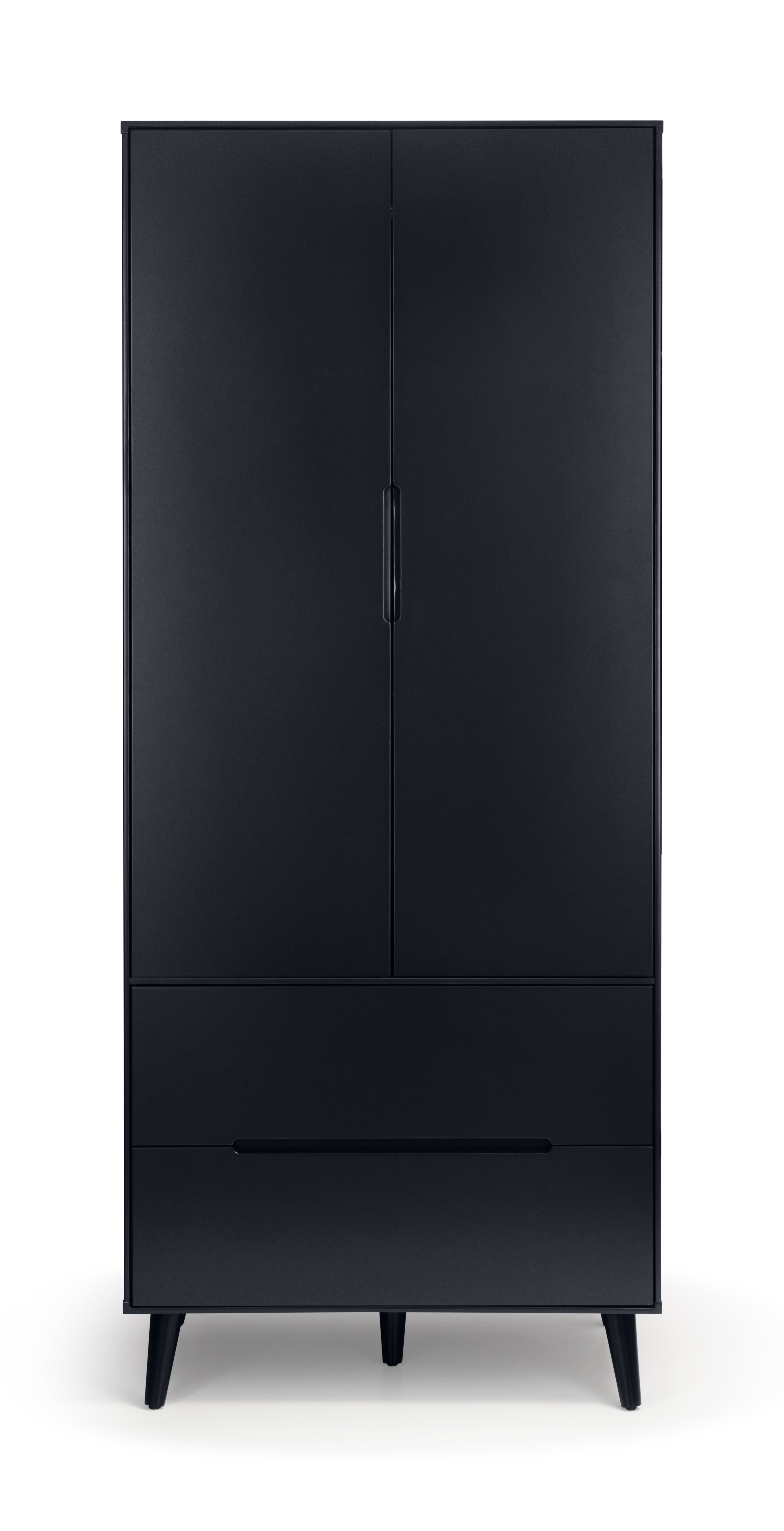 Alicia Combination Wardrobe - Anthracite – Julian Bowen, view 2