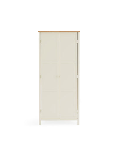 Coxmoor Wardrobe - Ivory and Oak – Julian Bowen, view 3