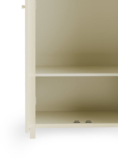 Coxmoor Wardrobe - Ivory and Oak – Julian Bowen, view 8