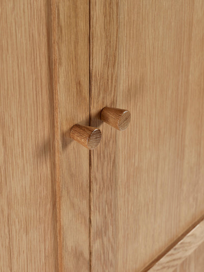 Coxmoor Wardrobe - Oak – Julian Bowen, view 12