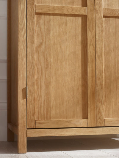Coxmoor Wardrobe - Oak – Julian Bowen, view 9