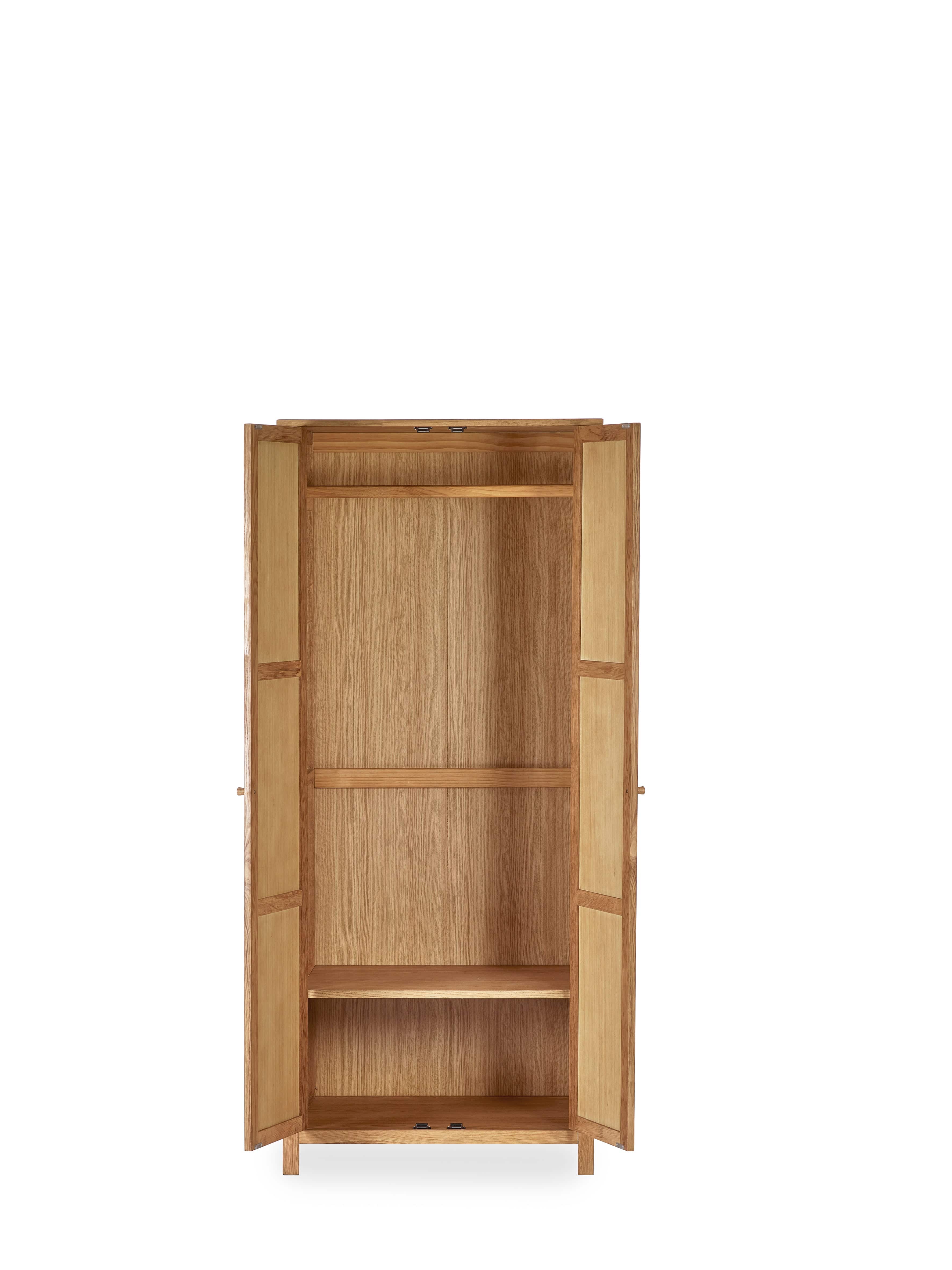 Coxmoor Wardrobe - Oak – Julian Bowen, view 7