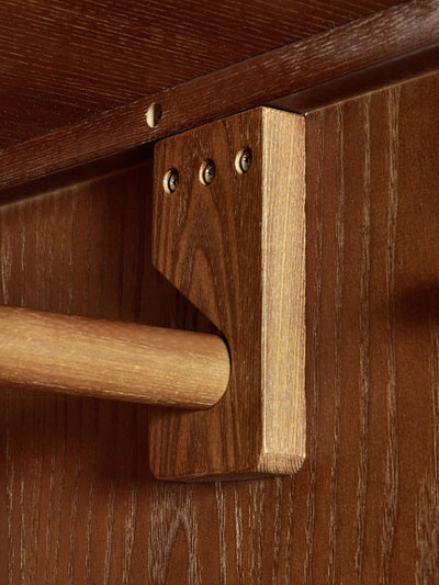 Lowry 2 Door 1 Drawer Wardrobe – Julian Bowen, view 5
