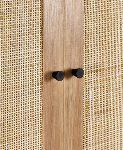 Padstow Wardrobe - Oak – Julian Bowen, view 5