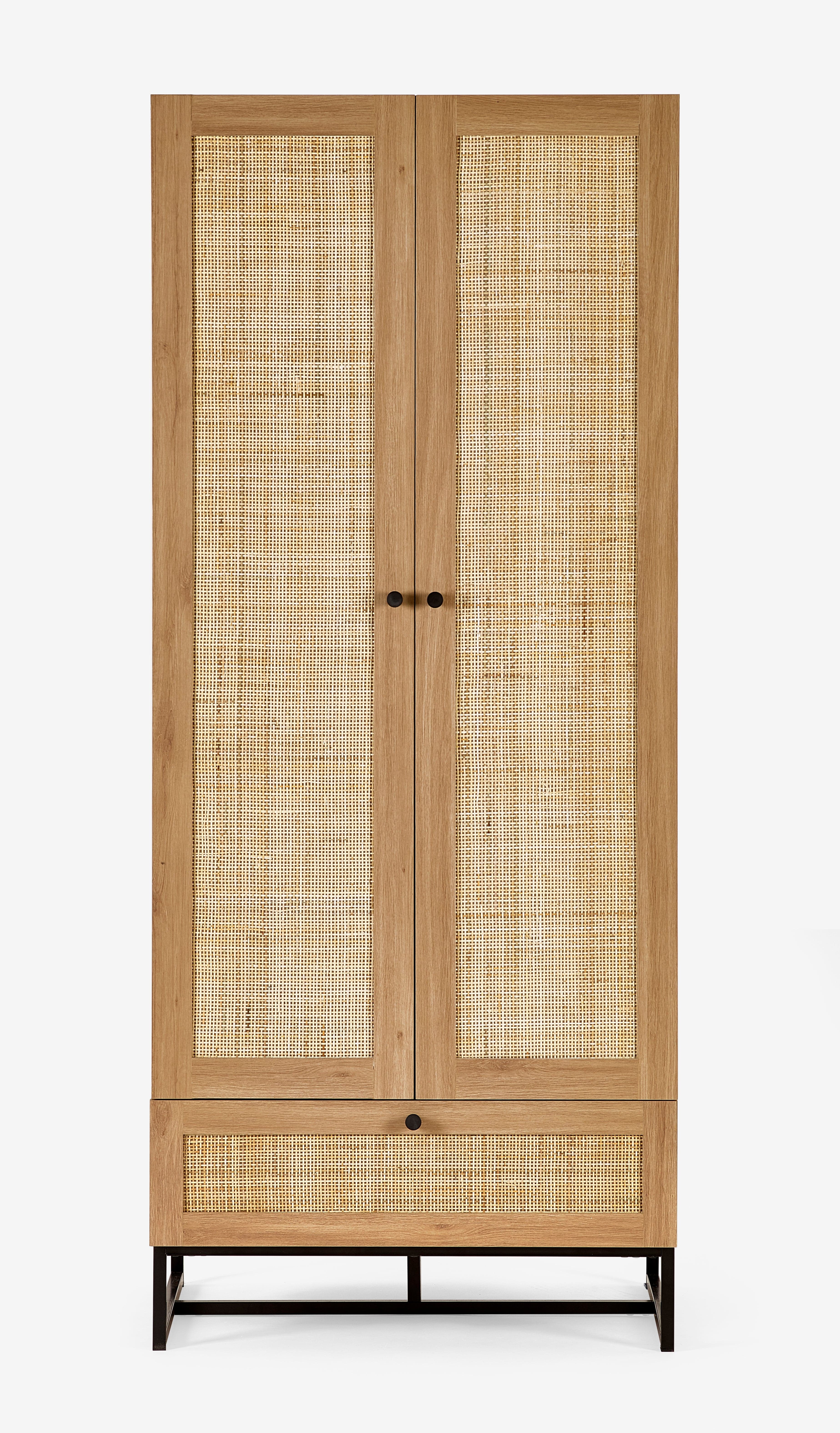 Padstow Wardrobe - Oak – Julian Bowen, view 4
