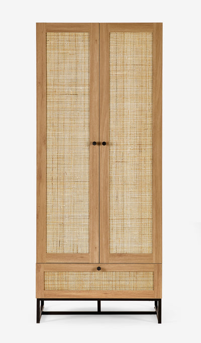 Padstow Wardrobe - Oak – Julian Bowen, view 4