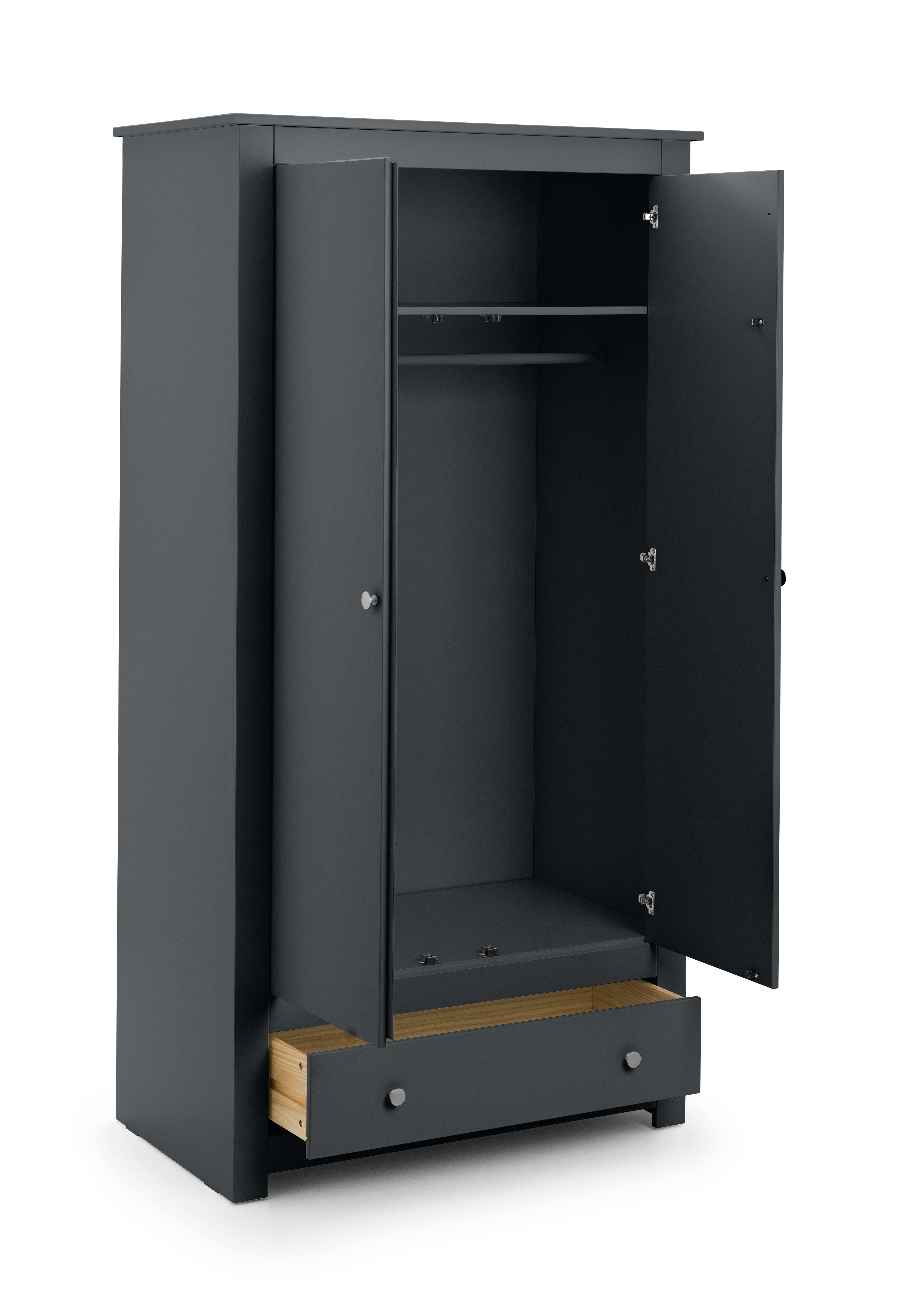 Radley Wardrobe - Anthracite – Julian Bowen